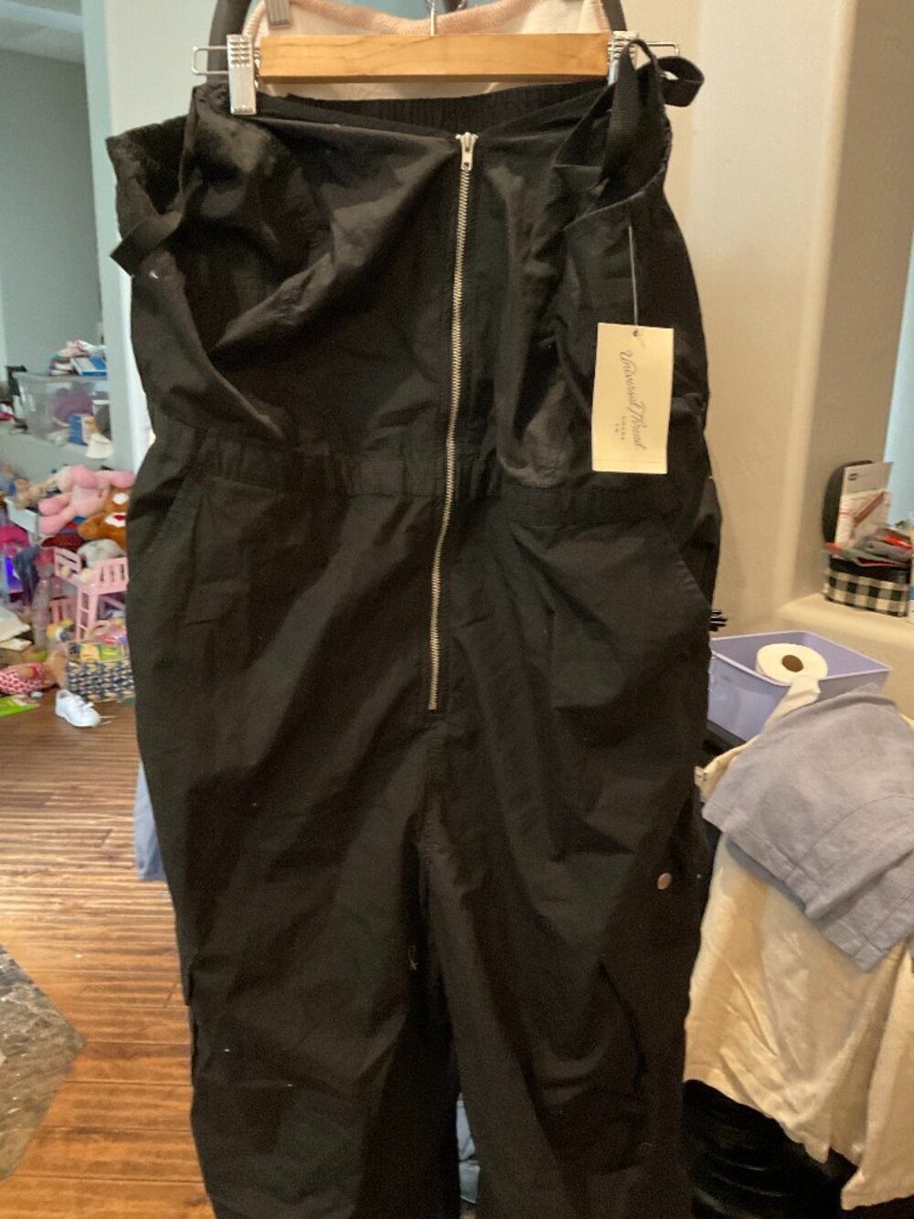 Universal Thread NWT Black Parachute Cargo Pants Size XXL Target
